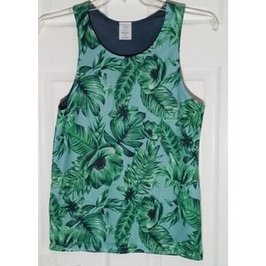 Original Use Women's Floral Green Tank Size XS